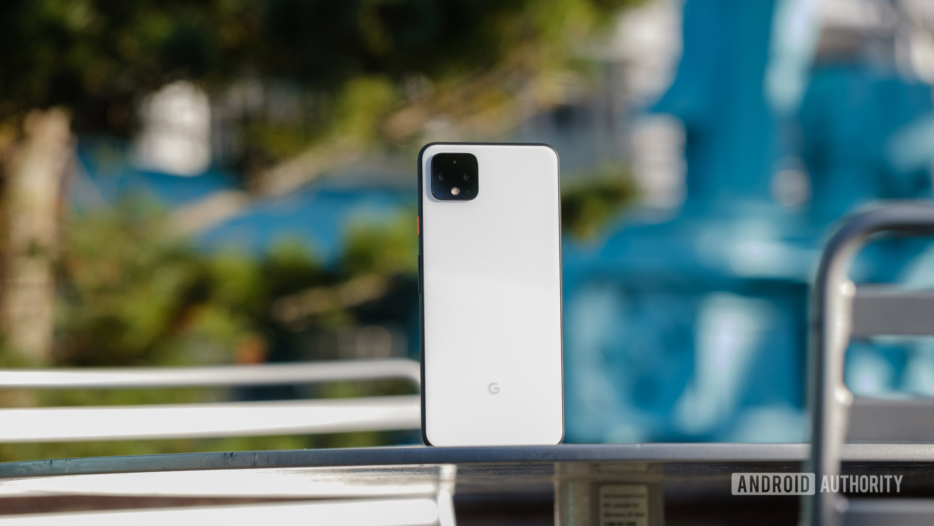 Google Pixel 4 XL back panel on a table 6