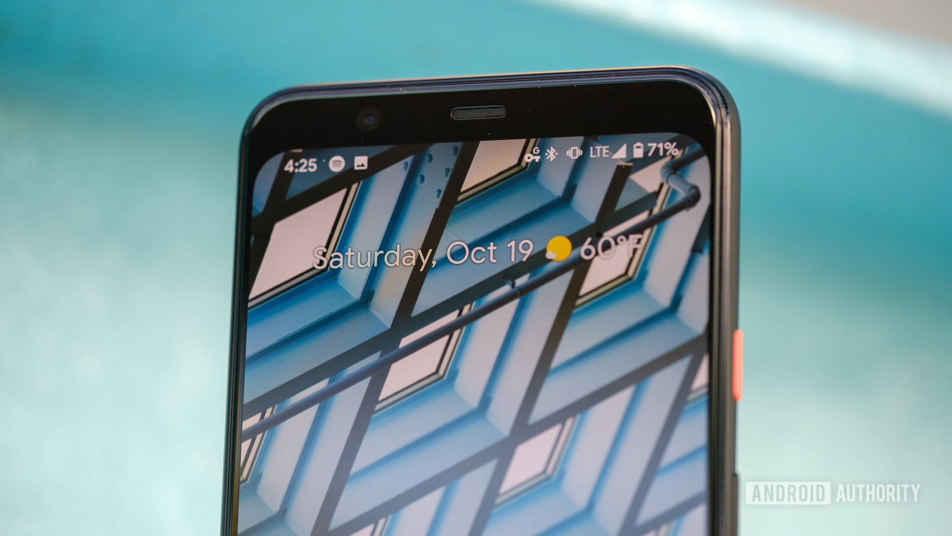 Google Pixel 4 XL top bezel and speaker 9