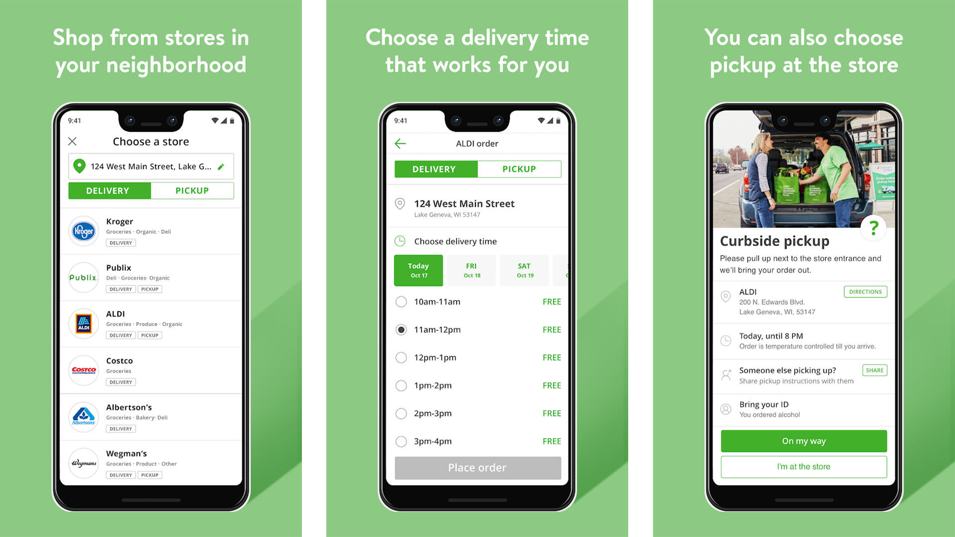 Instacart screenshot 2020