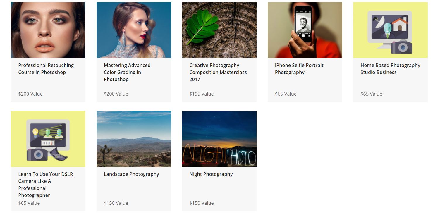 Learn to Become A Master Photographer Bundle