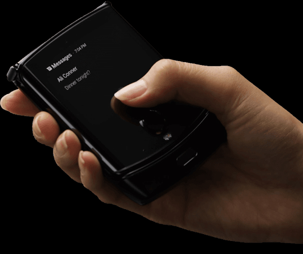 Motorola Razr foldable phone press image 5