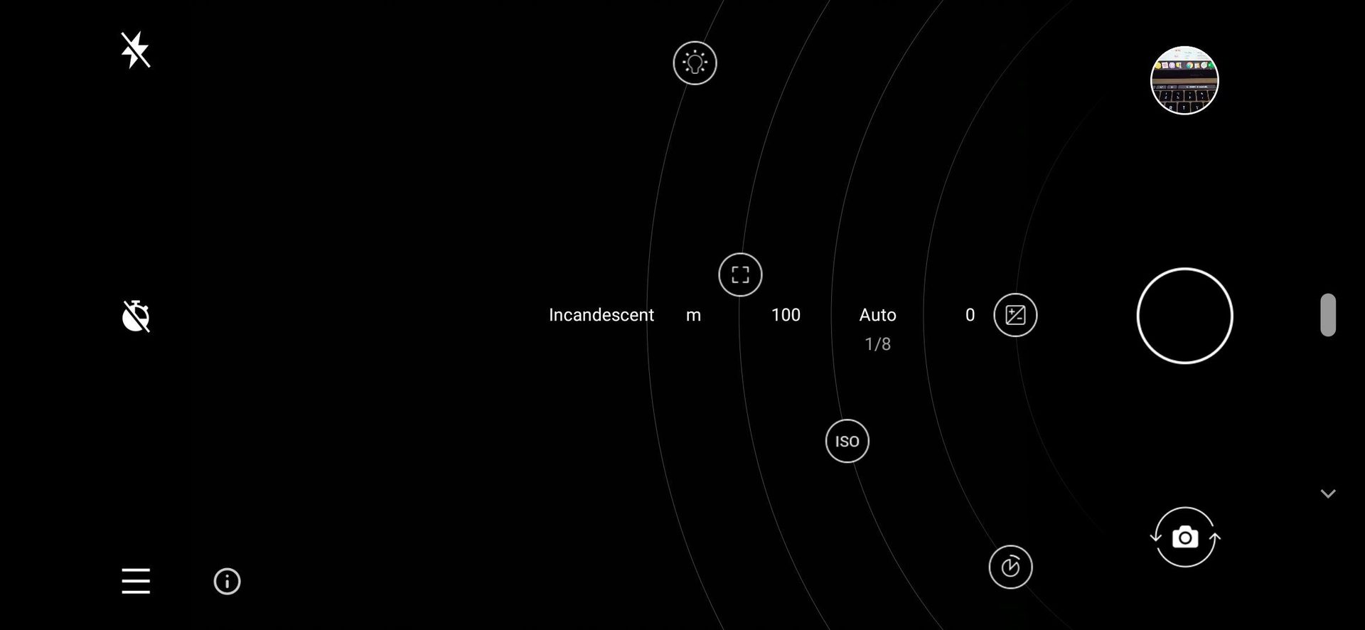 Nokia 7.2 camera interface