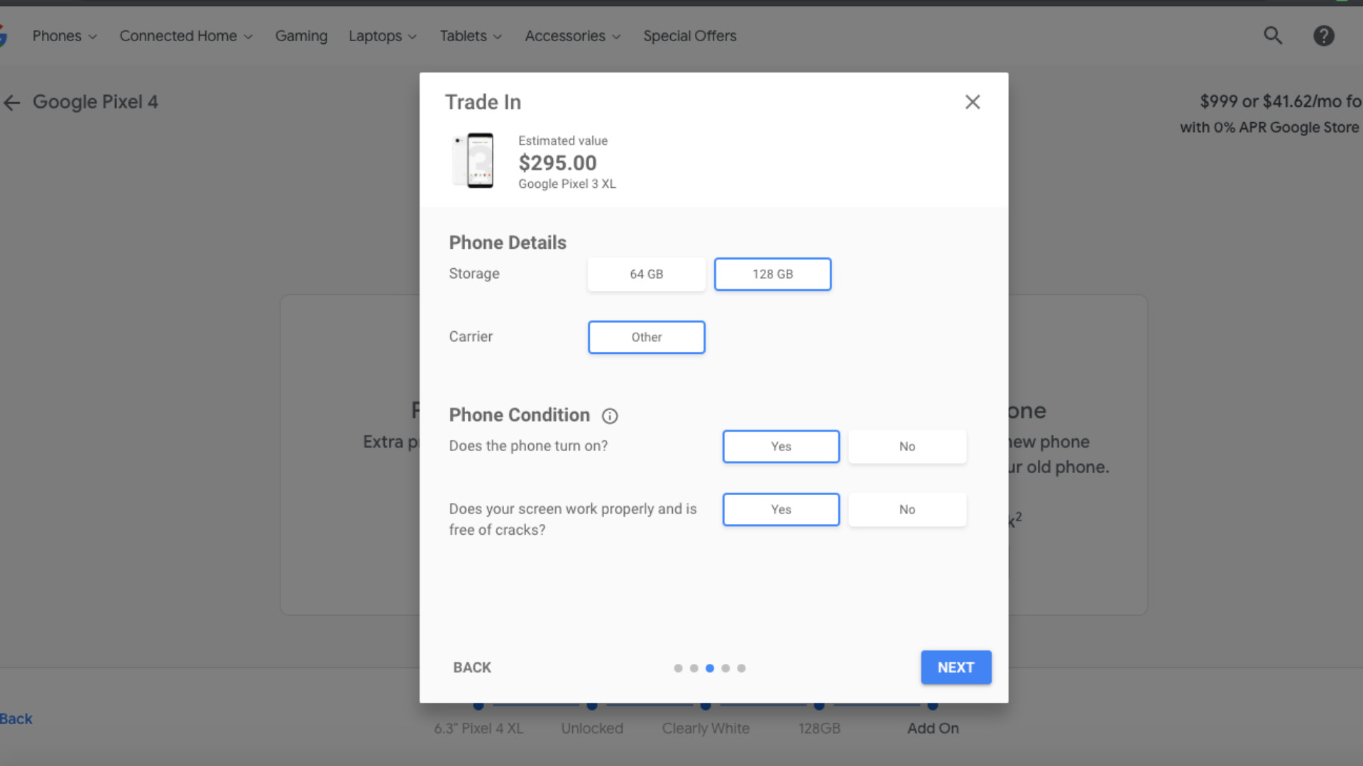 Pixel 4 trade in program