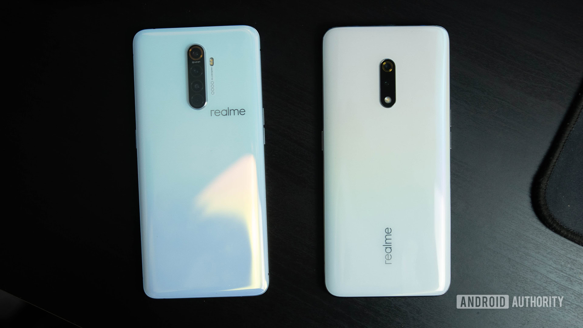 realme X2 Pro rear view comparison to realme X