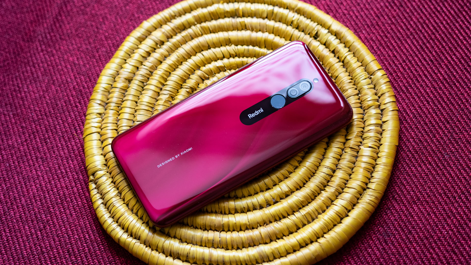 Redmi 8 profile shot of back