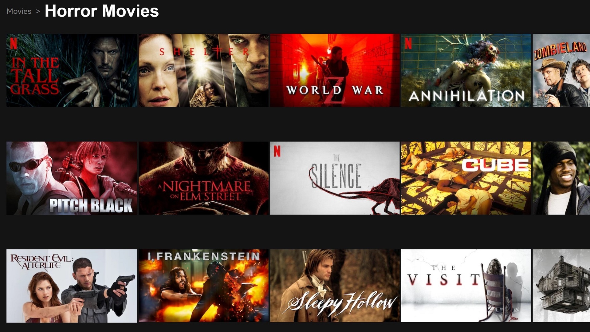 Scary horror movies Netflix featured