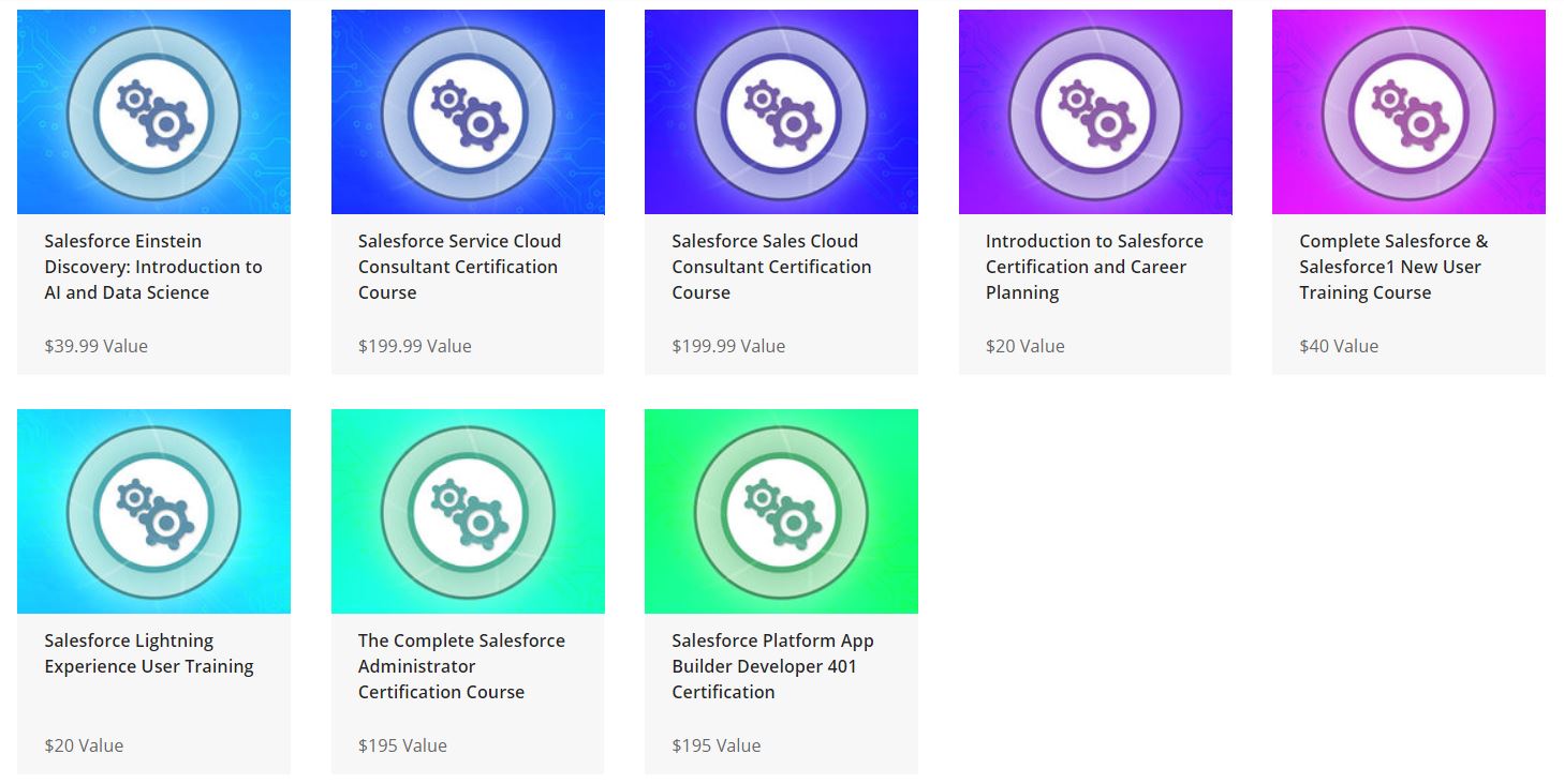 The Salesforce Certification Training Bundle