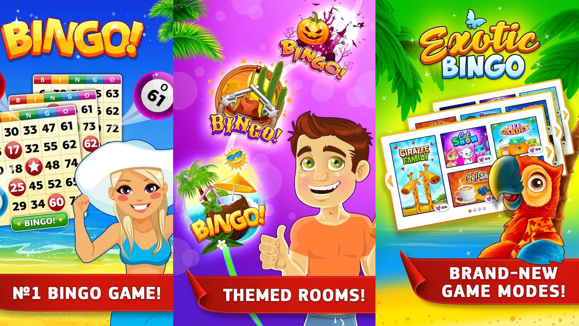 Tropic Beach Bingo World Dynamic Games screenshot 2020
