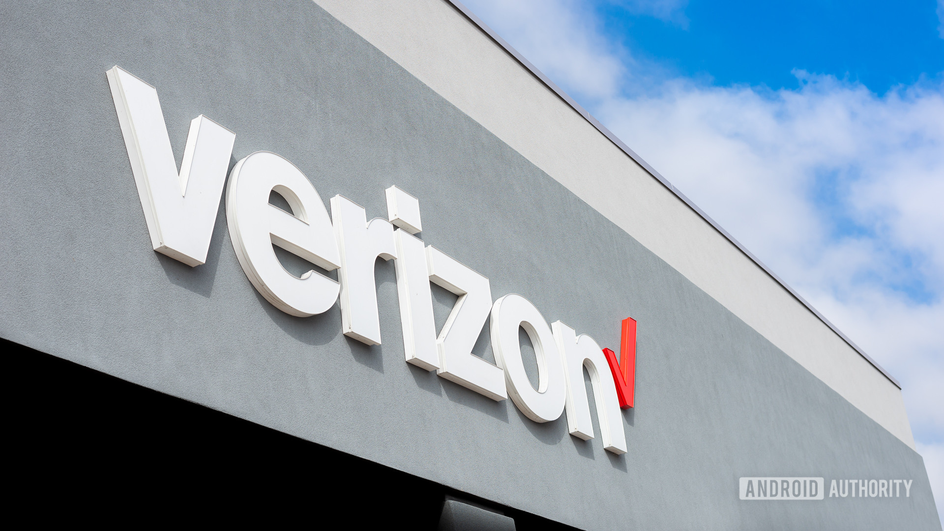 Verizon Wireless logo stock image 1