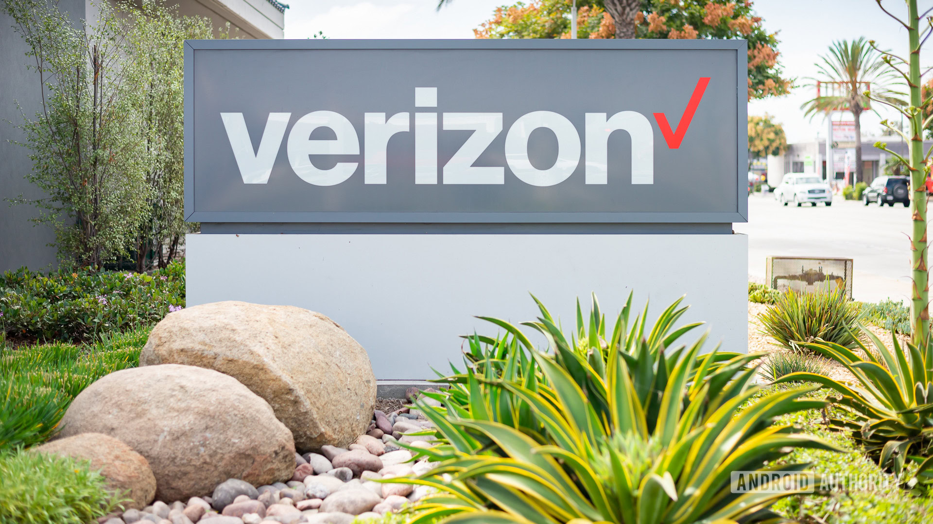 Verizon deals Wireless logo stock image 7