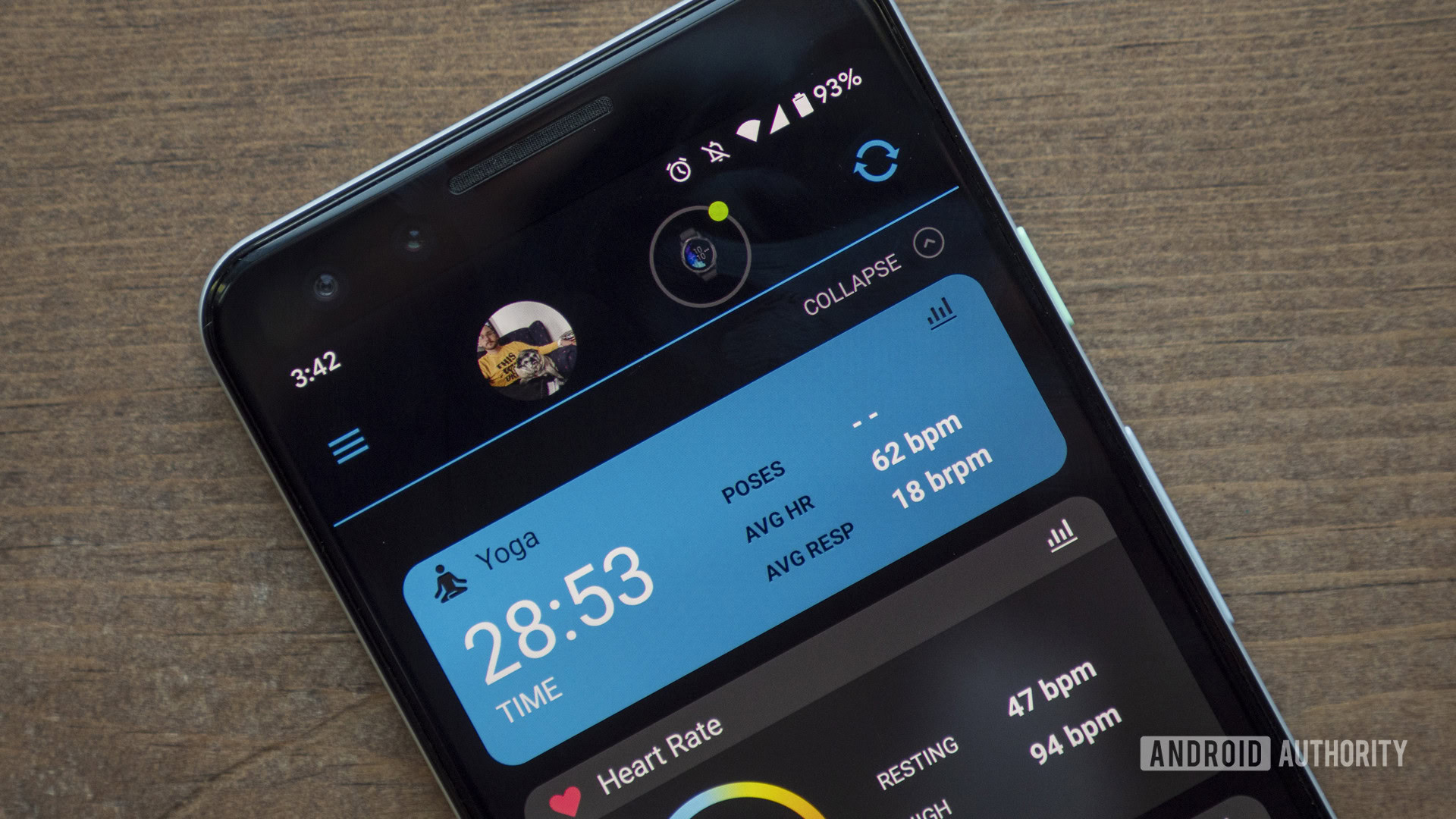 garmin venu review garmin connect app on pixel 3