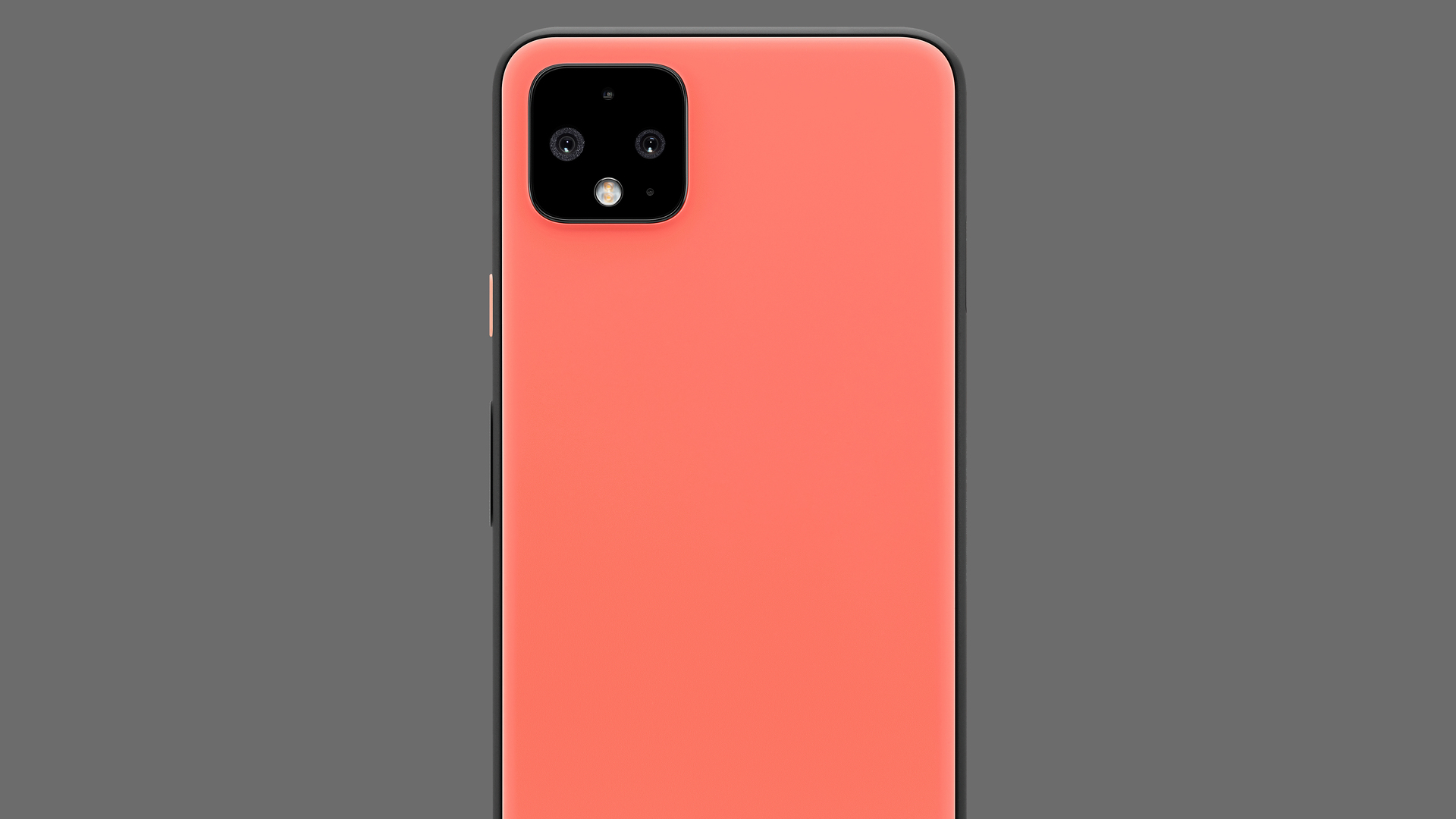 google pixel 4 xl oh so orange with gray background