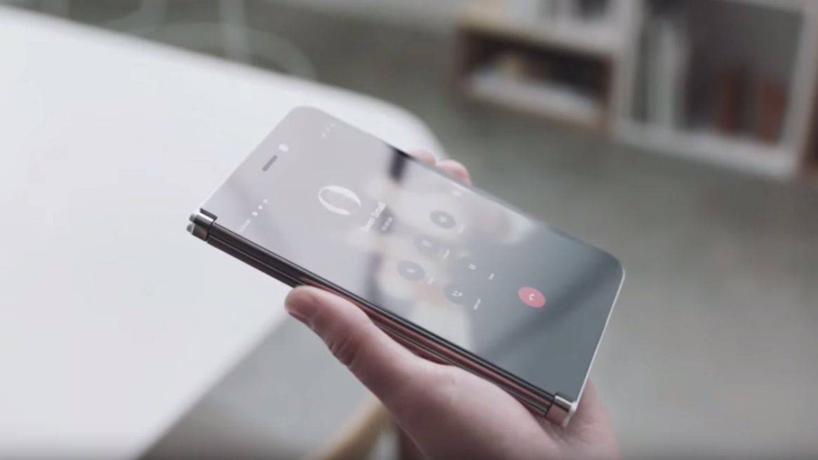 microsoft surface duo foldable phone
