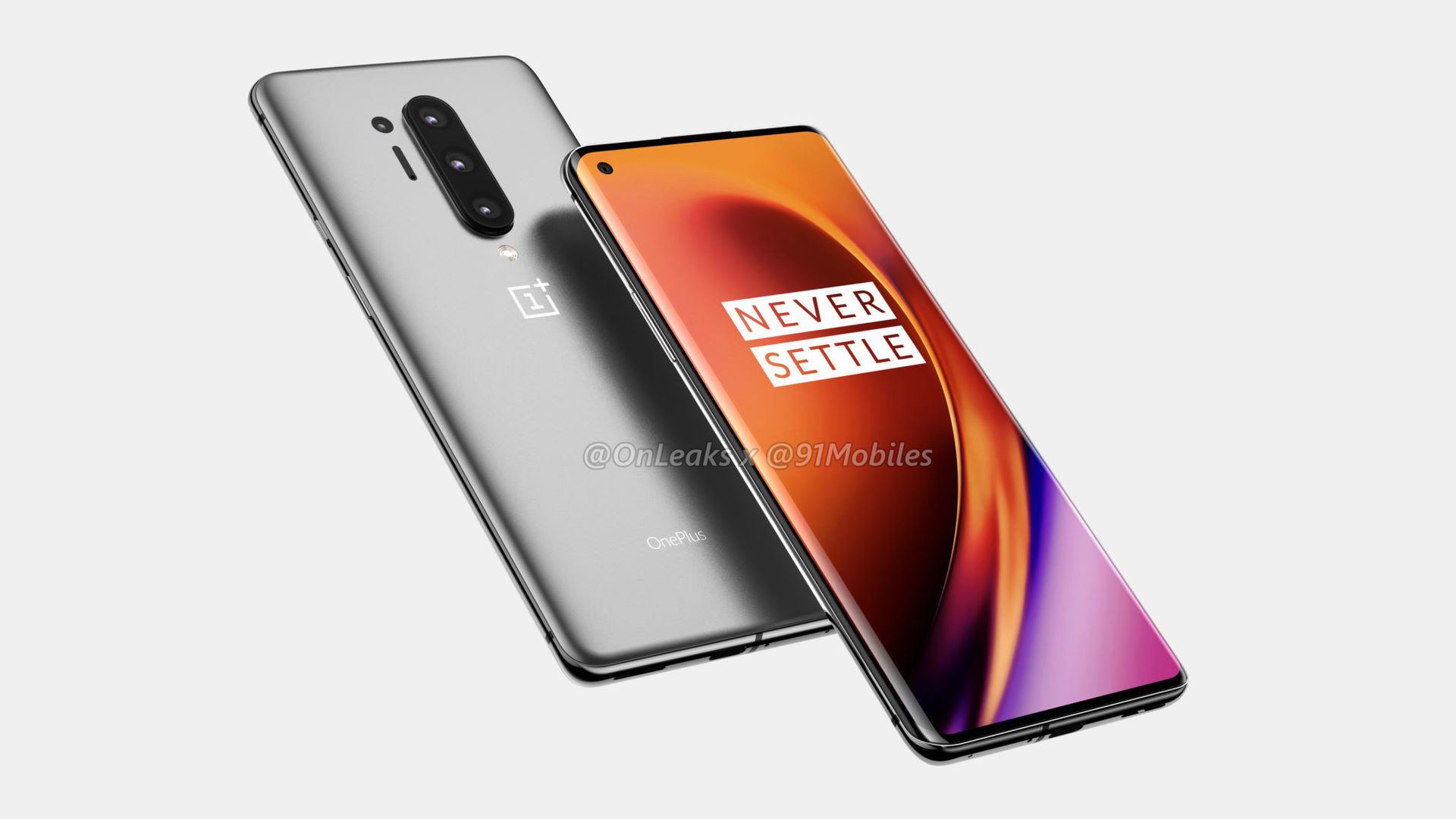 oneplus 8 pro 5K render onleaks