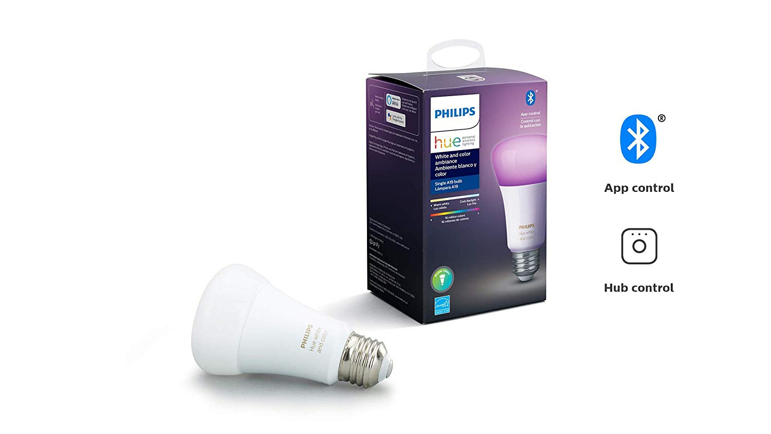 Philips Hue with Bluetooth press render