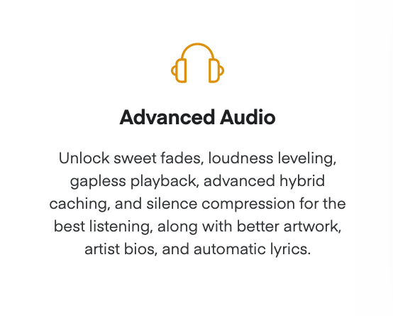 Plex Pass Advanced Audio 2019