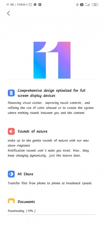 Redmi Note 8 Pro MIUI 11 Changelog