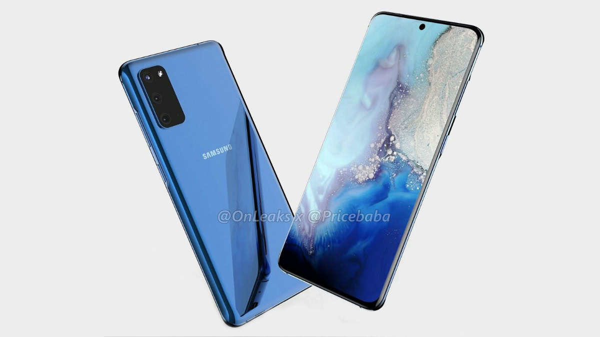 Samsung Galaxy S11e renders 3