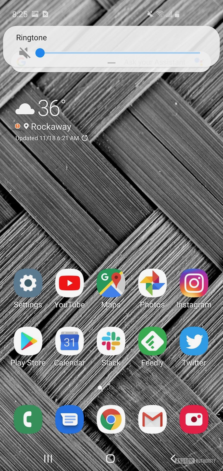 Samsung One UI 1 volume controls