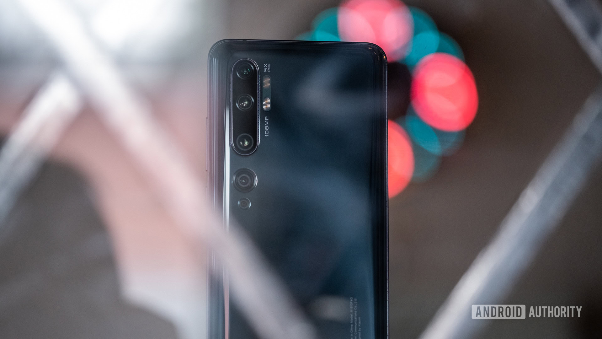 Xiaomi Mi Note 10 back side