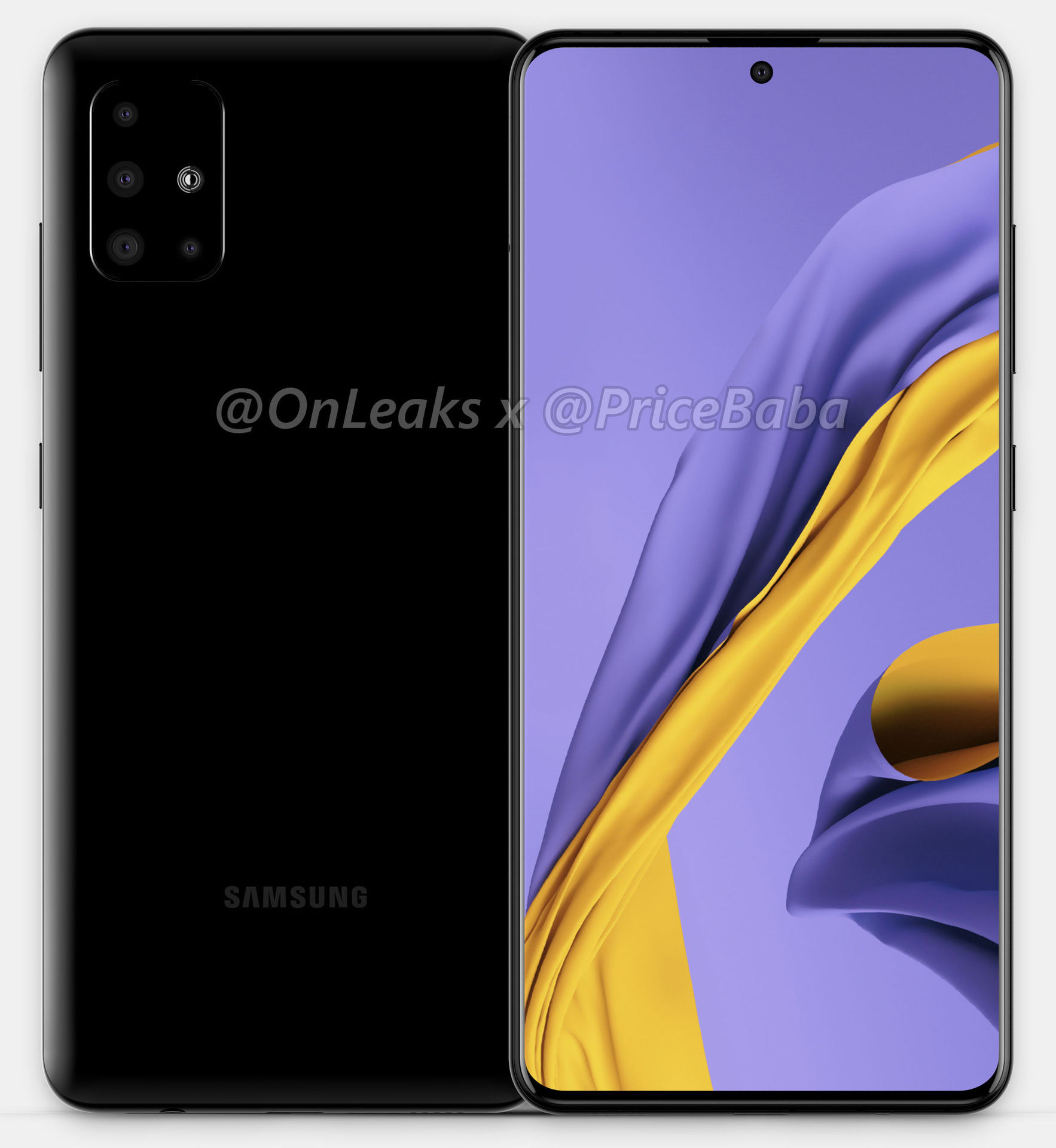 samsung galaxy a51 leaked renders 1