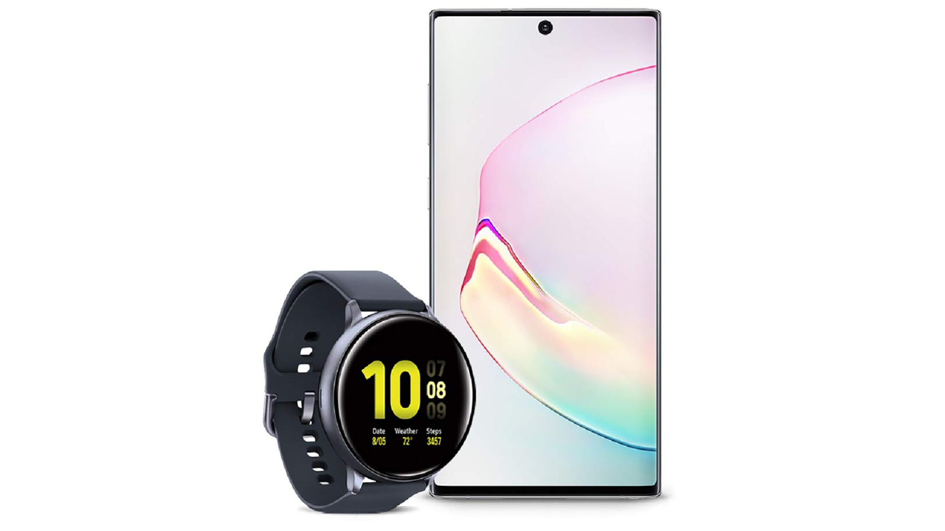 Galaxy Note 10 and Galaxy Watch Active 2