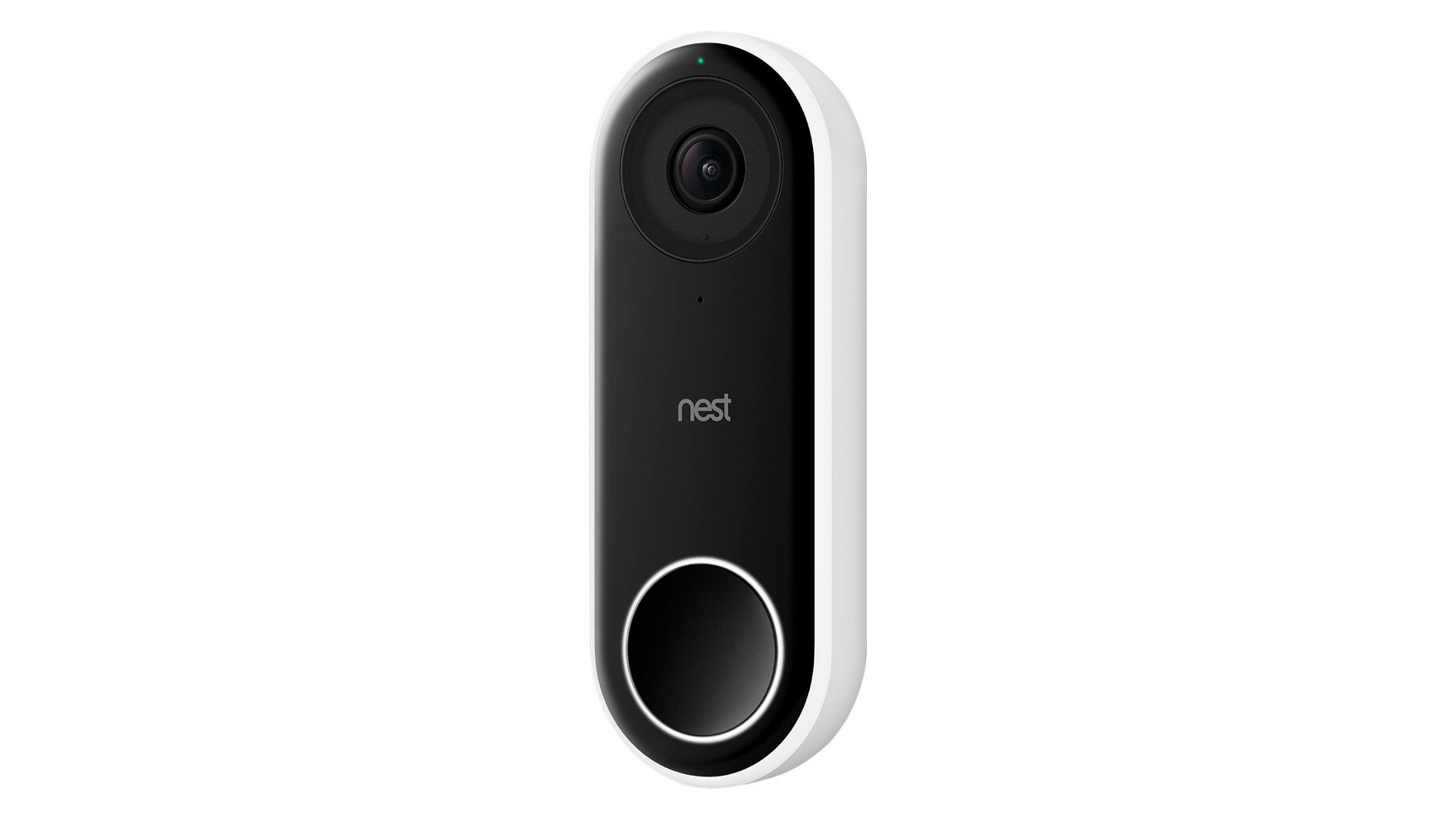 Google Nest Hello Video Doorbell press render