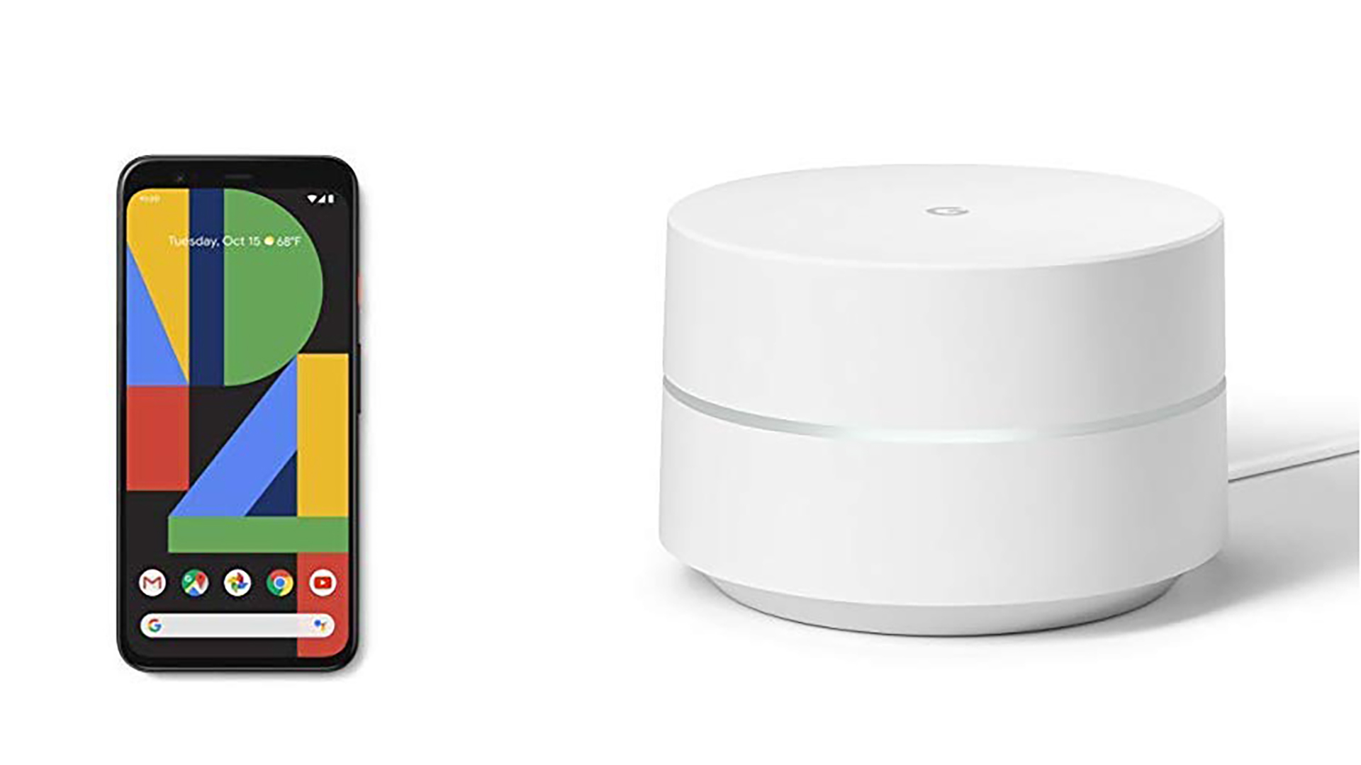 Google Pixel 4 Deal with Google WiFi Router Amazon December 2019