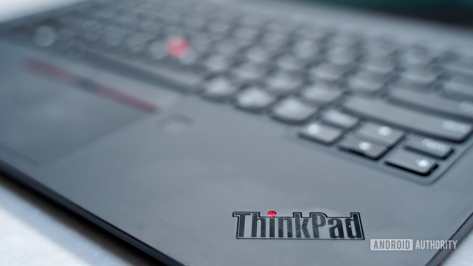 Lenovo ThinkPad X1 Carbon review ThinkPad logo on keyboard