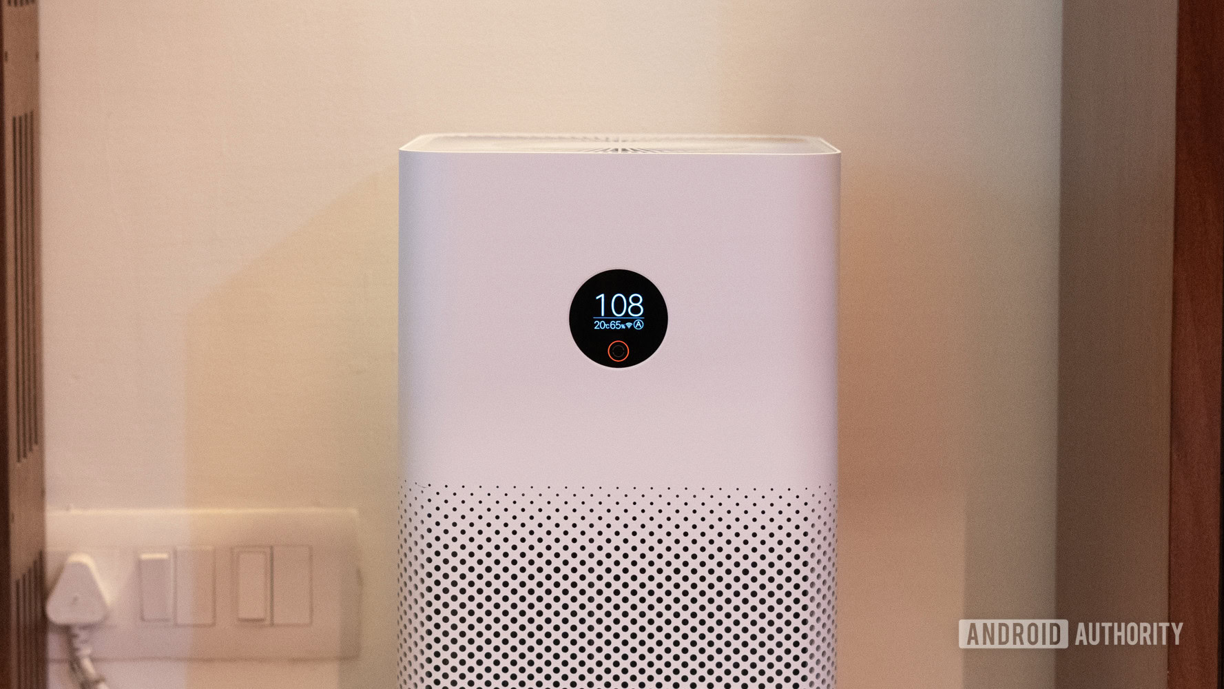 Mi Air Purifier 3 front display