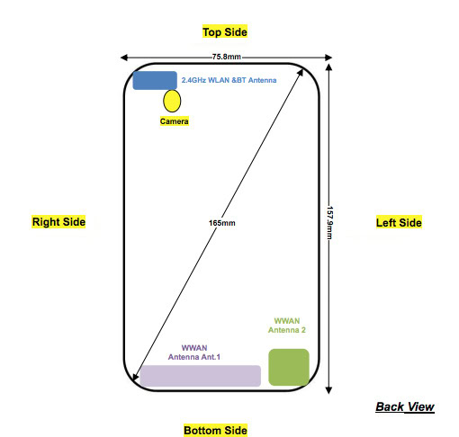 Motorola XT2041 FCC image