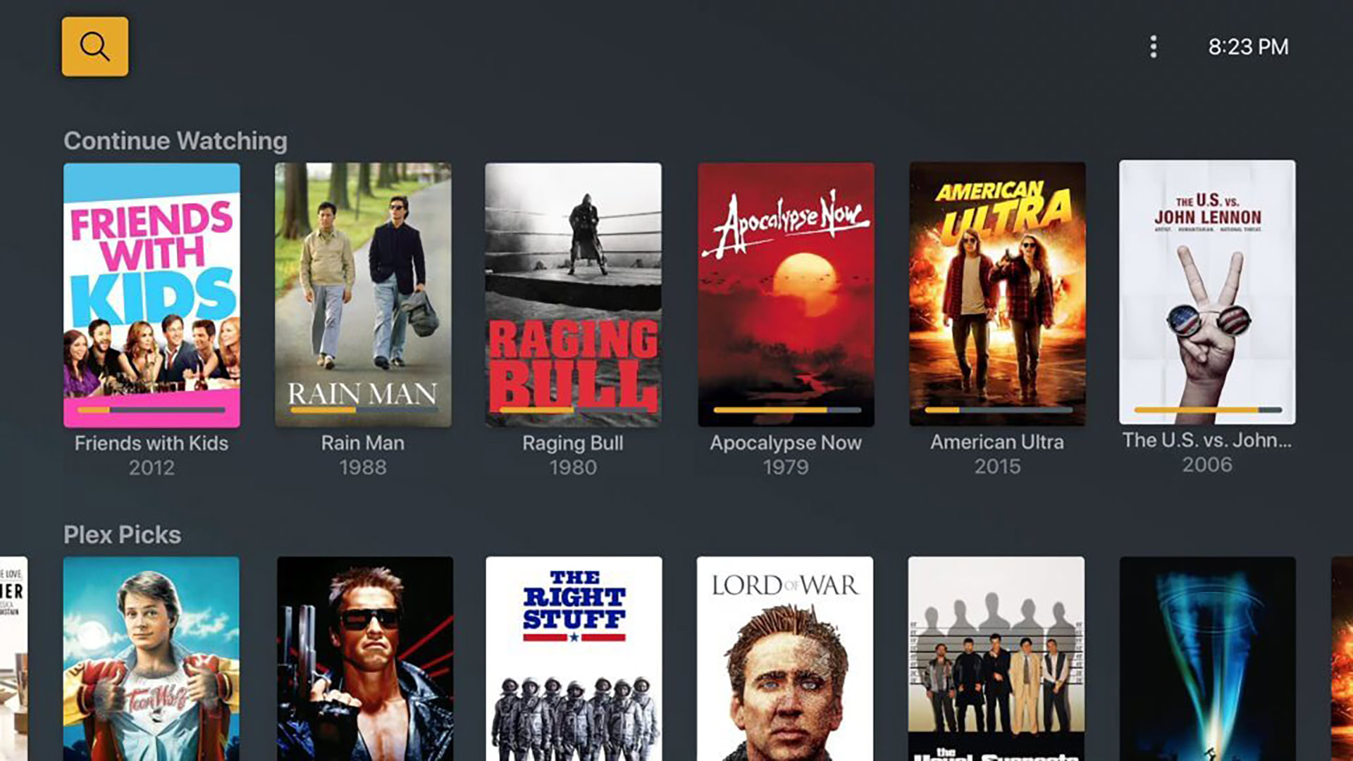 Plex Video On Demand Examples