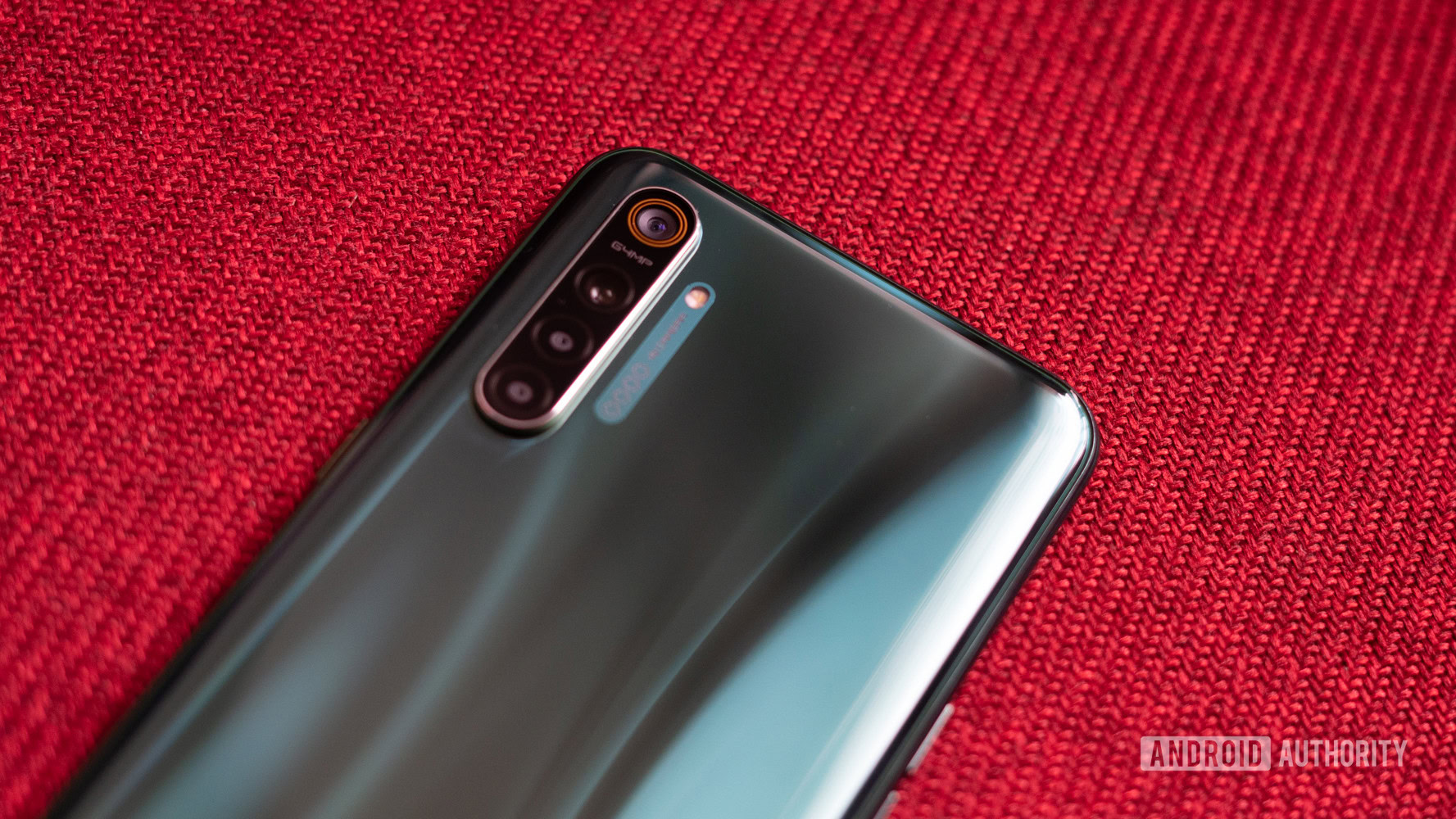 realme X2 side angle showing camera module