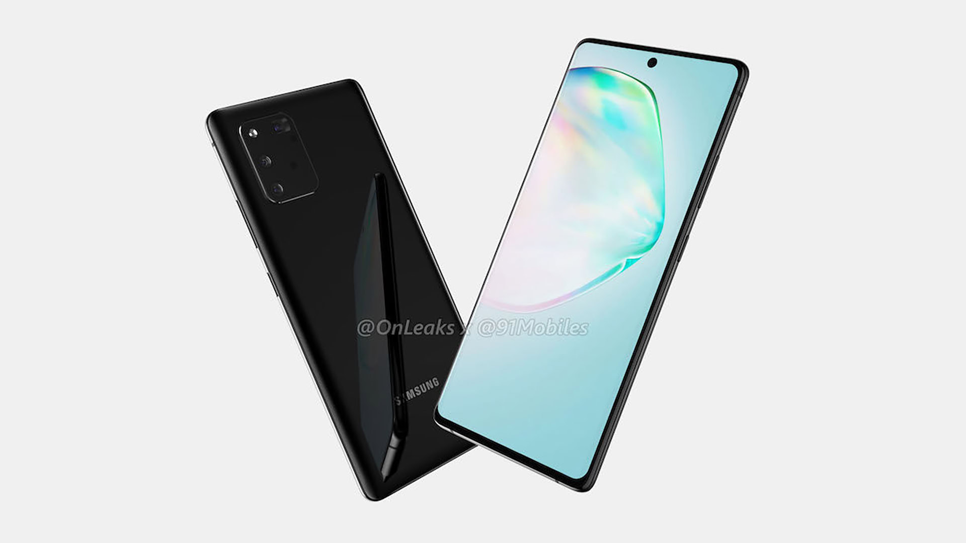 Samsung Galaxy A91 Renders Leaked 2