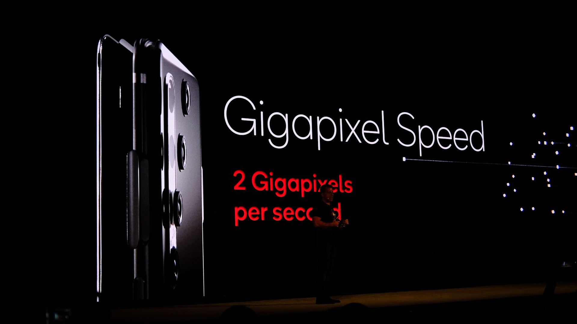 Two gigapixels per second Snapdragon 865 slide