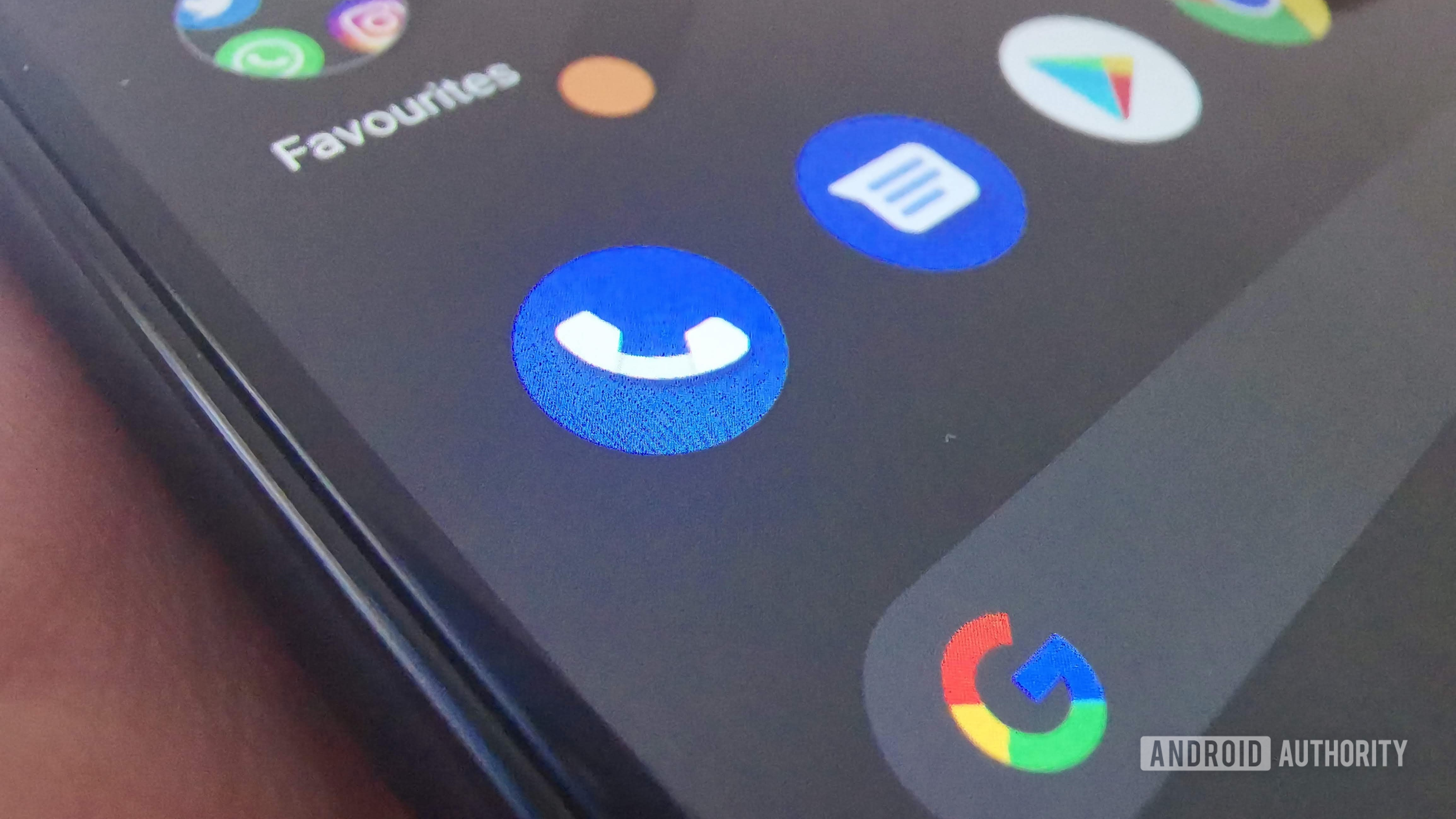 The Google Phone Dialer icon on a Pixel phone.