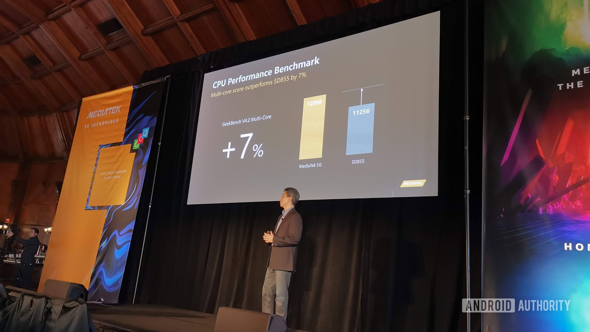 The MediaTek Dimensity 1000 Geekbench score.