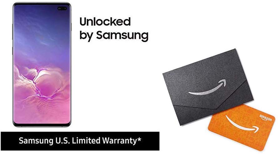 samsung galaxy s10 Plus and gift card