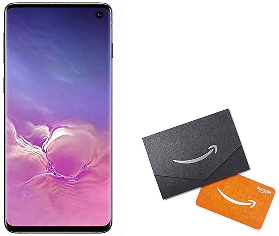 samsung galaxy s10 and gift card