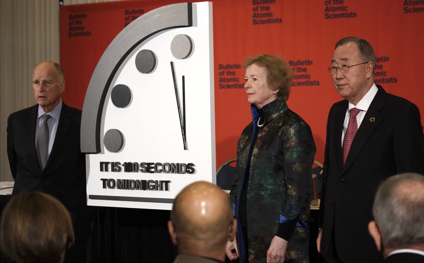 2020 clock unveiling