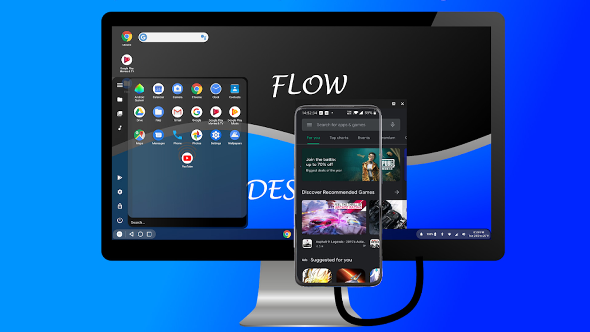Android Apps Weekly - Flow Desktop screenshot