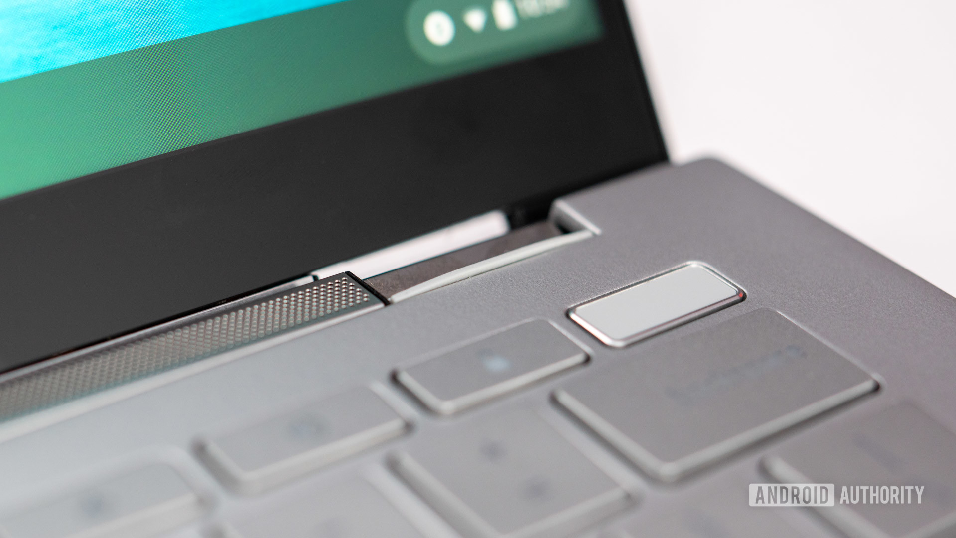 ASUS Chromebook Flip C436 fingerprint scanner