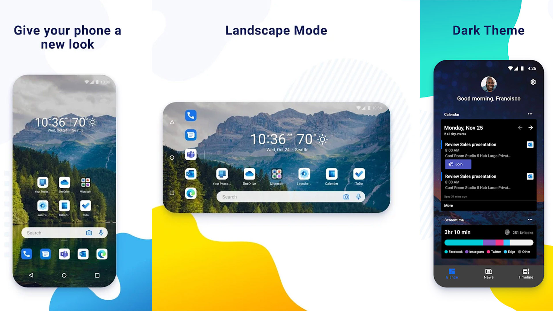 Microsoft Launcher Preview screenshot