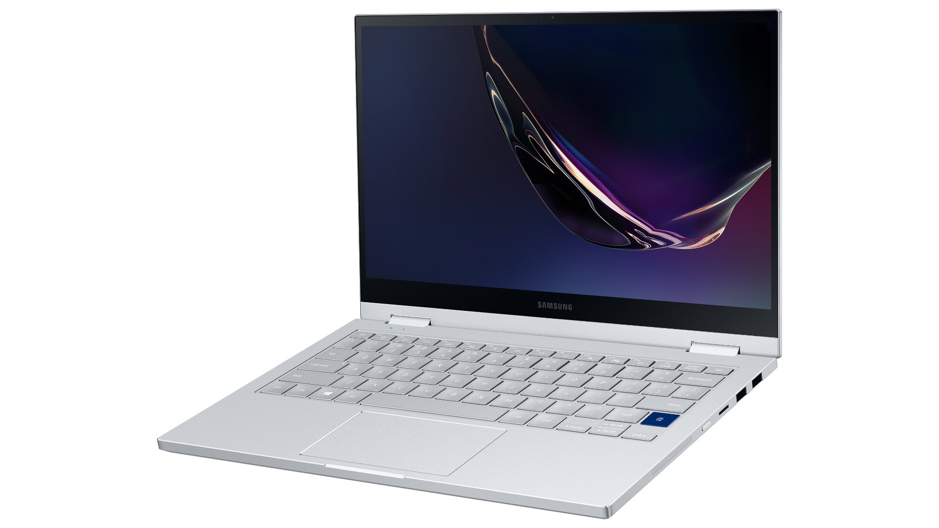 The Samsung Galaxy Book Flex Alpha.