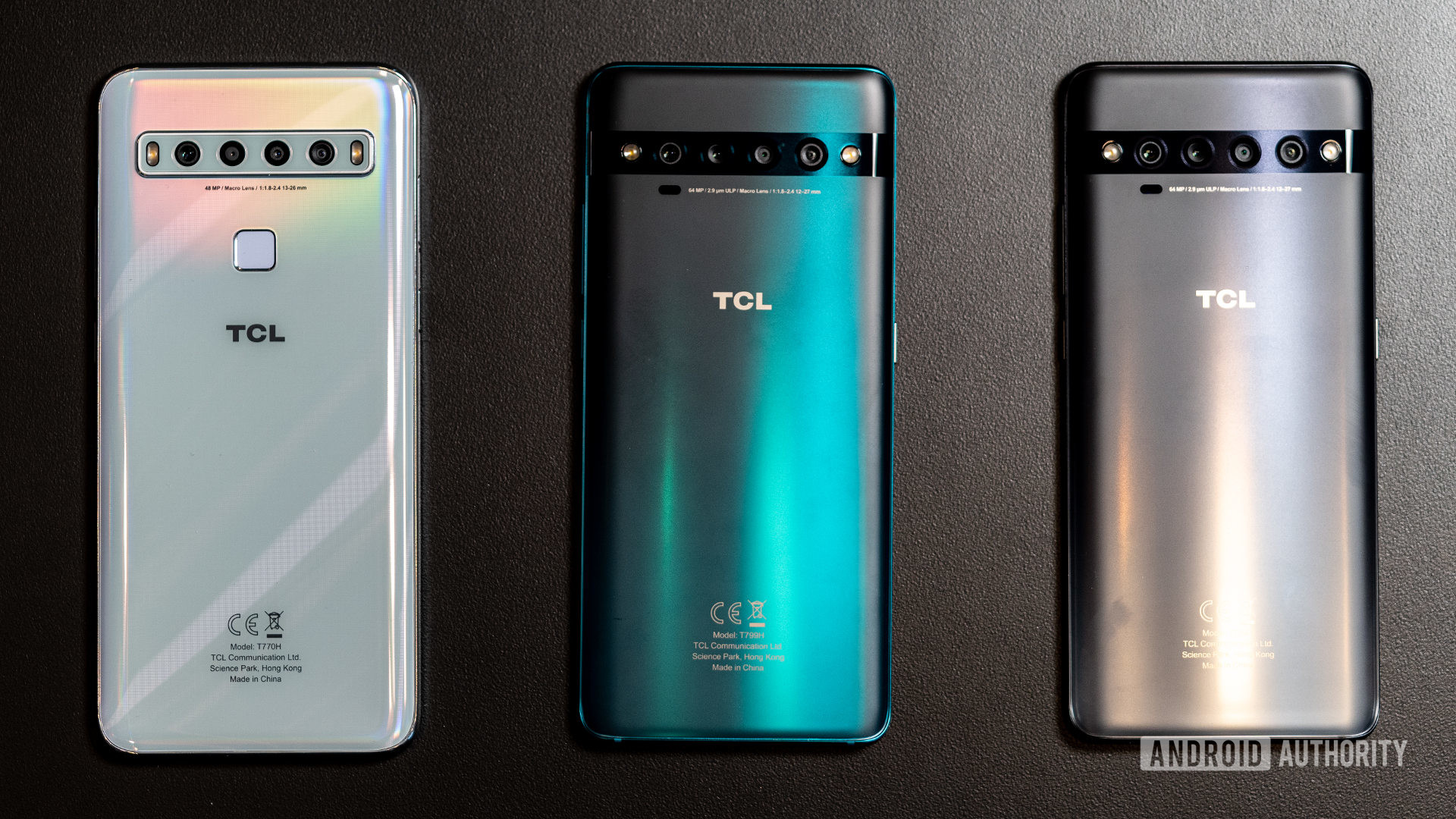 The TCL 10 series phones.