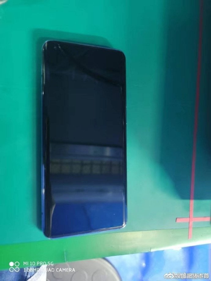 Xiaomi Mi Note 10 Pro 5G leak screen