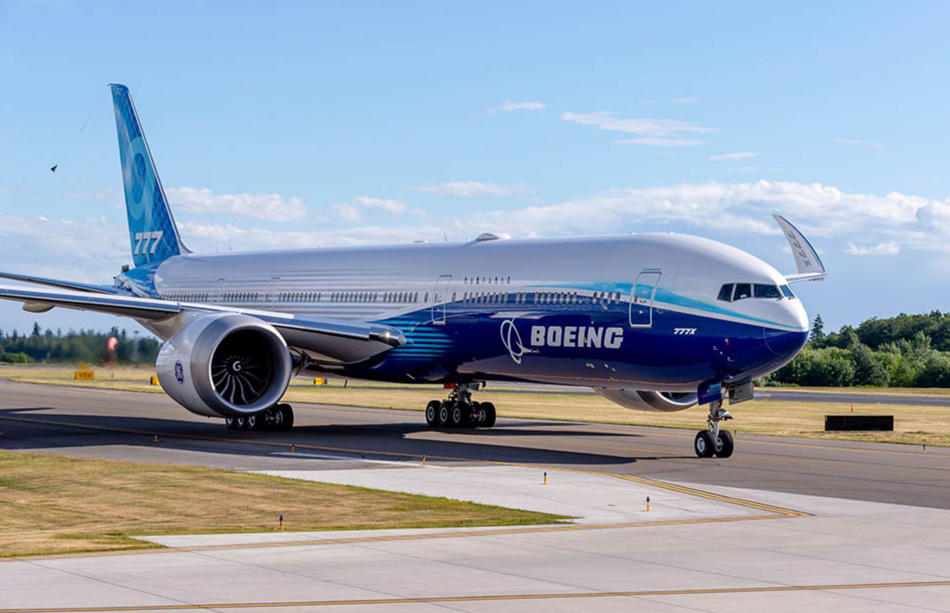 Boeing 777X first flight (Credit: Boeing)