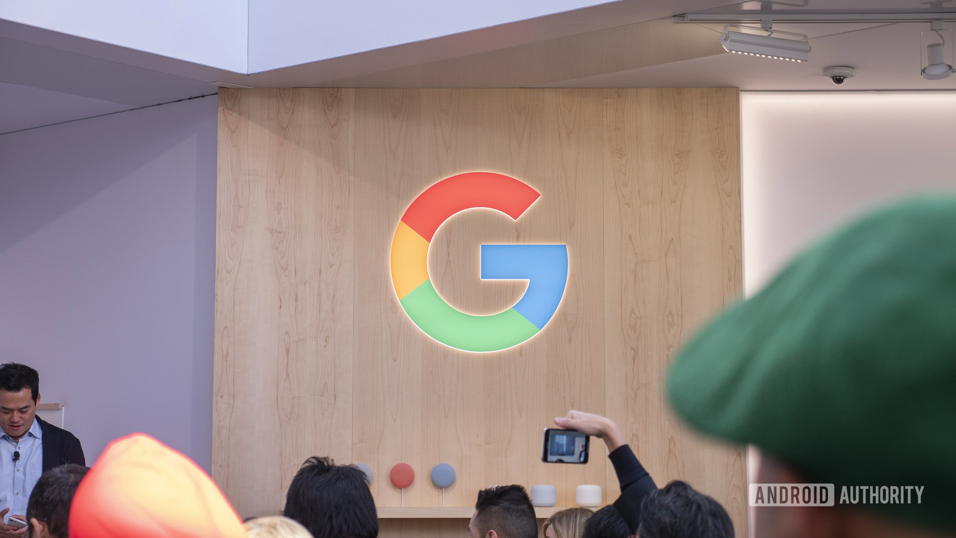 ces 20201 पर google का लोगो G