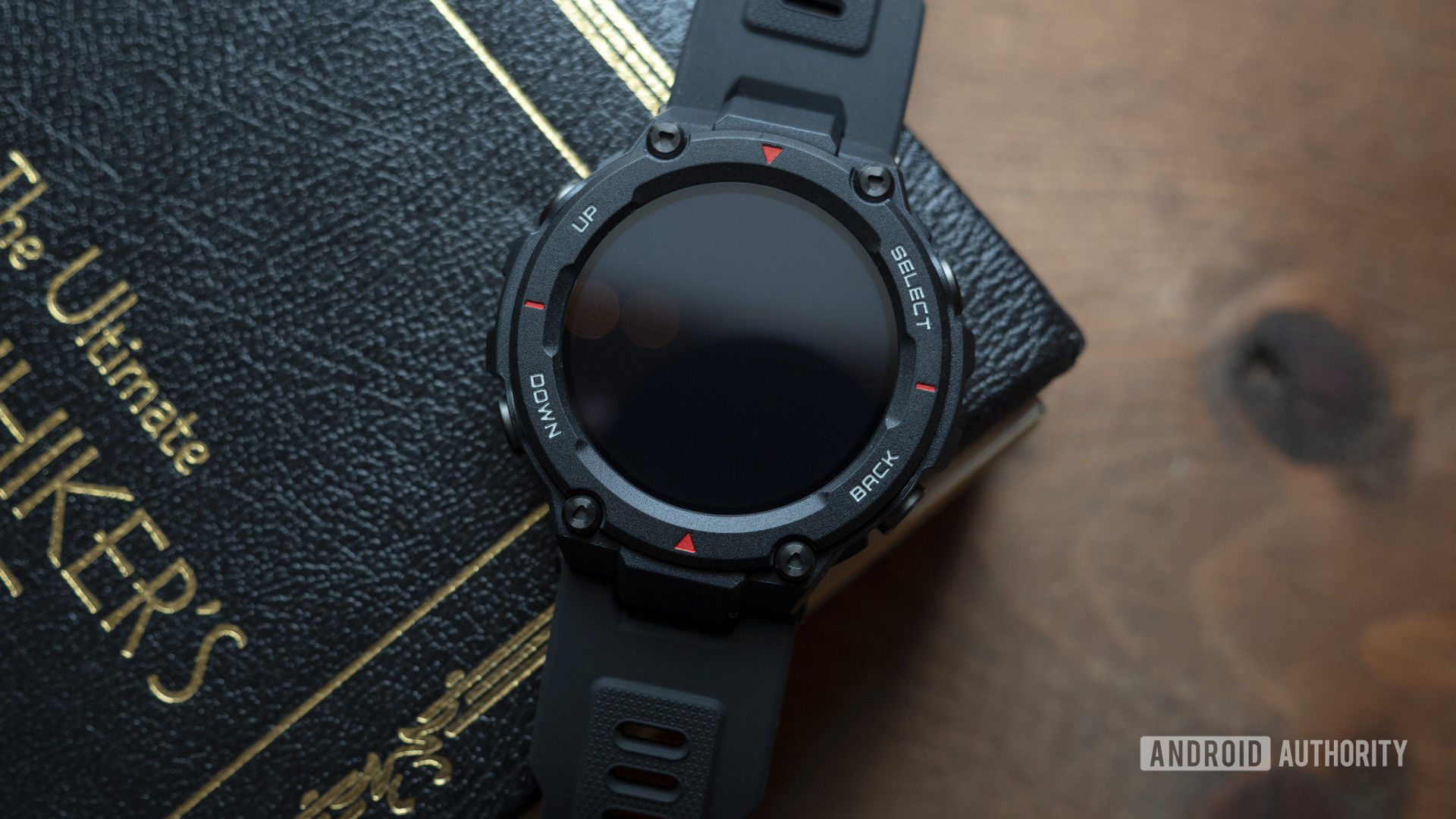 huami amazfit t rex smartwatch display off on table 2