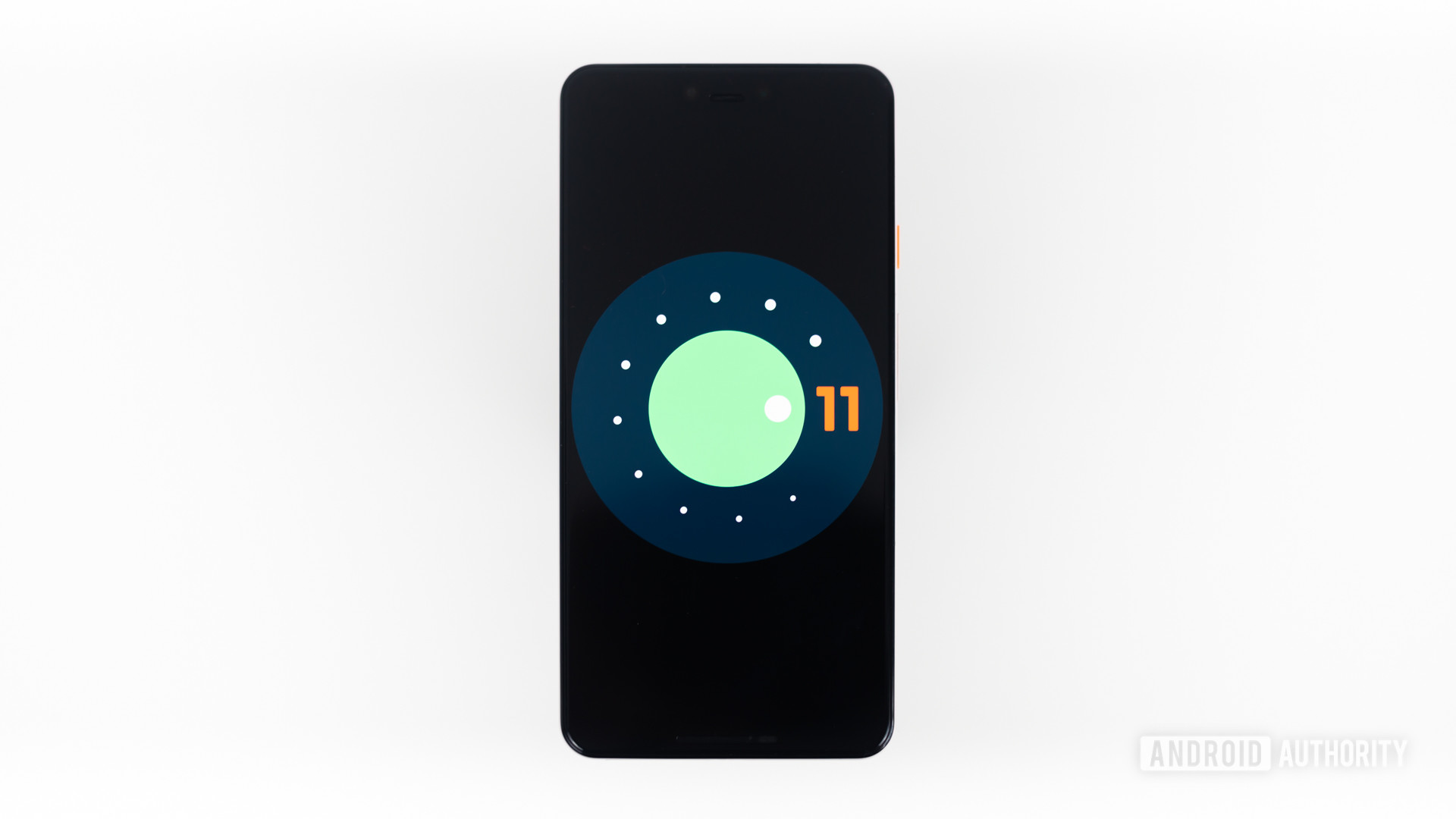 Android 11 logo stock photo 6